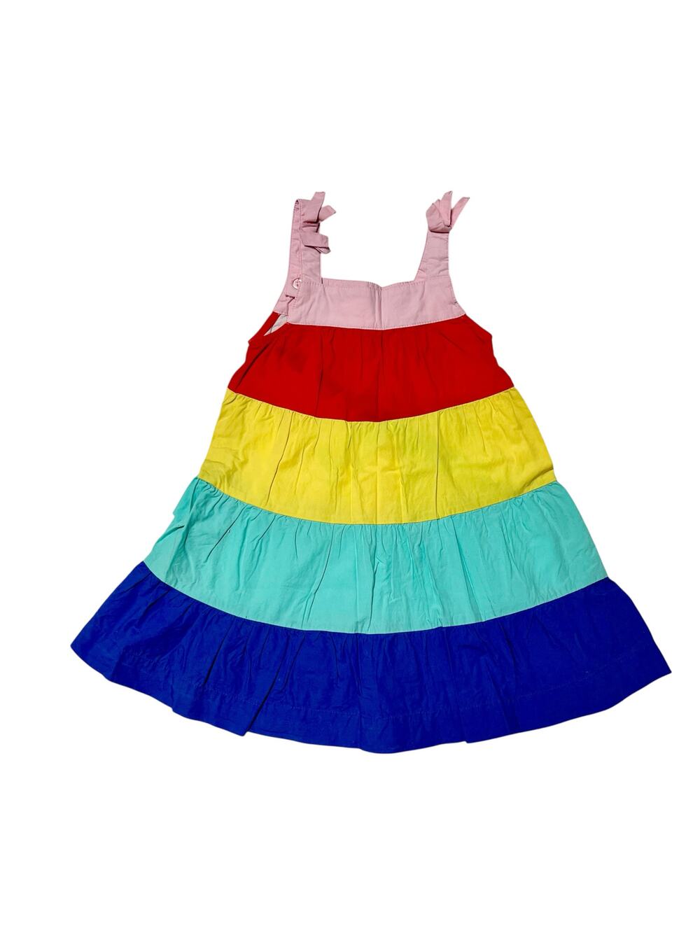Hanna Andersson Colorblock Twirl Dress 18-24m